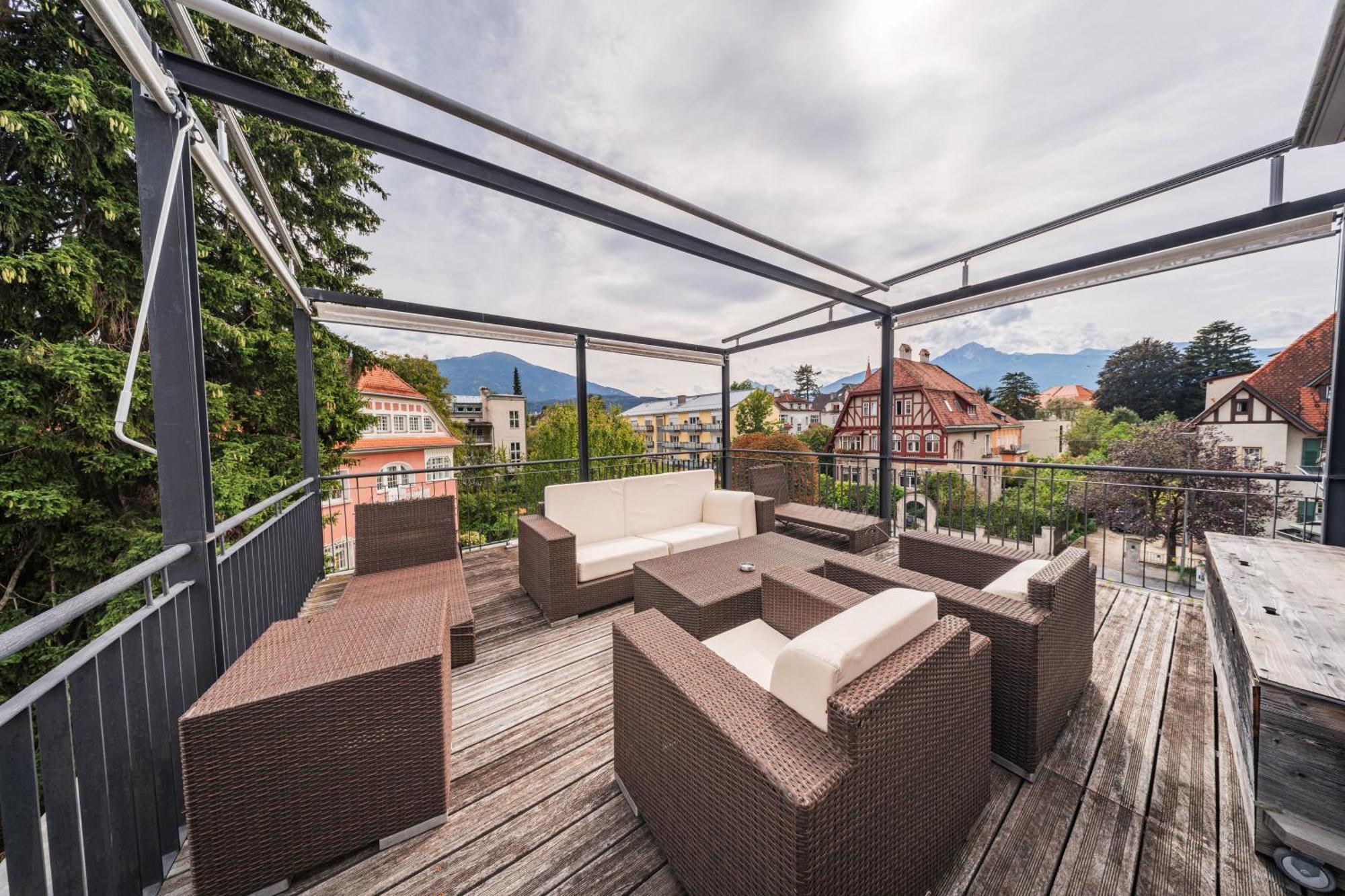 Bergblick Penthouse Apartment Innsbruck Kültér fotó